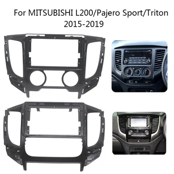 Avto Radio Fascijo Za MITSUBISHI L200/Pajero Sport/Triton 2015-2019 Auto Stereo Armaturna Plošča Okvir za Vgradnjo Center za Nadzor Imetnika