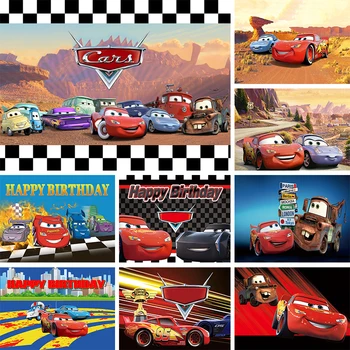 Avtomobili Disney Pixar Ozadje 95 Strela McQueen Prijateljev Rojstni Dan Okraski Banner Dirkalni Avto Foto Ozadje Fotografije