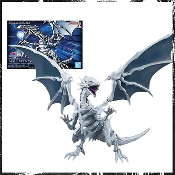 Bandai Slika Dvig Dopolniti Yu-Gi-Oh! Anime Slika Blue-Eyes White Dragon Montažo Igračo Soba Dekoracijo Božično Darilo