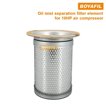 Boyafil KB8220 Uporablja JF-10A Vijak Zračni Kompresor Vgrajen naftni Plin Ločilo Filter Element 10HP 7,5 KW 115*90*135mm