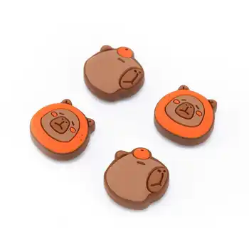 GeekShare 4PCS Capybara Palec Prijemala Združljiv z Nintendo Stikalo/OLED/Lite Palčko, Kape