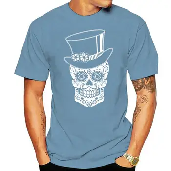 Gospod Sladkorja Lobanje Tshirt Slogan Osebno Vroče Prodaje Novost T Shirt Za Moške, 100% Bombaž Kostum 2022 Anlarach Priljubljen