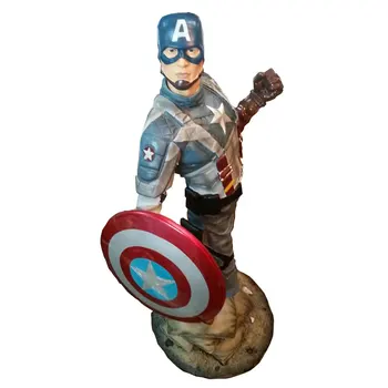 Kapetan Smolo Ameriki Super Junak figuric-Igrač Anime Lutka Darilo Model 50 cm