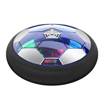 LED Hover Nogometno Žogo USB Polnjenje Električnih Zračne Blazine Zaprtih Svetlobna Prosti čas Otrok je Igrača, Primerna Za 3-12 Let