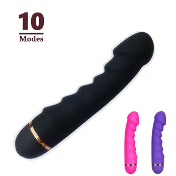 Mehki Silikonski Vibrator, Dildo Realističen Penis Močan Motor G-spot Stimulator Klitorisa Dildo Masturbators Sex Igrače Za Ženske
