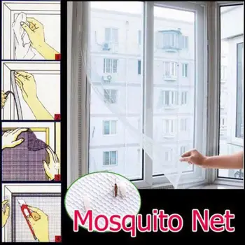 Novi Anti-Insect Letenje Proti Komarjem Okno Zasloni Zavese Neto Očesa Zaščitnik Gaza Zavese, Mreže Proti Komarjem Vrata Proti Komarjem