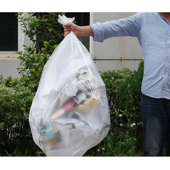 Obloge Organizator Prenosni Smeti Veliki Koš Za Smeti Vrečke Z Odpadki Linijskih Kos Belega 50 Lahko Jasno