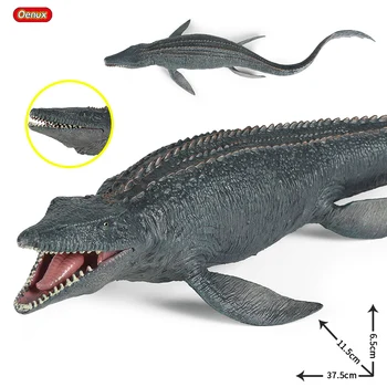 Oenux Prazgodovinsko Življenje Morje Mosasaurus Simulacije Divjak Jurassic Dinozavri Živali Model figuric PVC Igrač Otroci Darilo