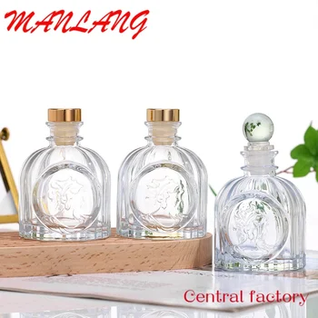 Po meri visoko-kakovostni razred 100 ml steklenička parfuma aromaterapija steklenico gumijasti zamašek