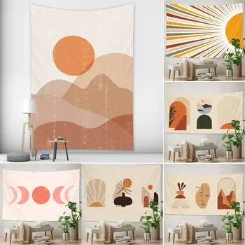 Preprosta in sveže steno tapiserija Hipi spalnica dekoracijo doma tapiserija, Bohemian dekorativni Jogi vzmetnice stanja