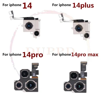 Prvotni Glavni Zadaj Velik Fotoaparat Flex Za iPhone 14 Max Pro Plus 14Plus 14Pro Nazaj Obrnjeno Kamero Flex Kabel Replacment Deli