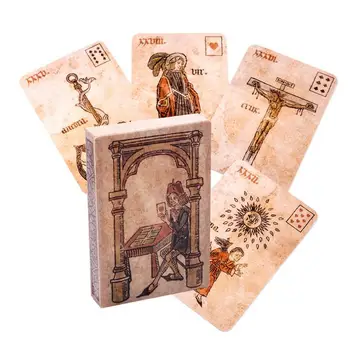 Silson Lenormand Oracle Kartice Družini Stranka Skrivnostno Prerokovanje Usode Igranja Tarot Karte, Igre Zabava, Igranje