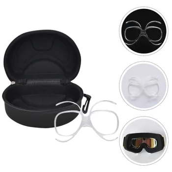 Smučarska Očala Očala Zaščitna Smučanje Dobave Adapter Šport Posnetek Zajema Določitev Sneg