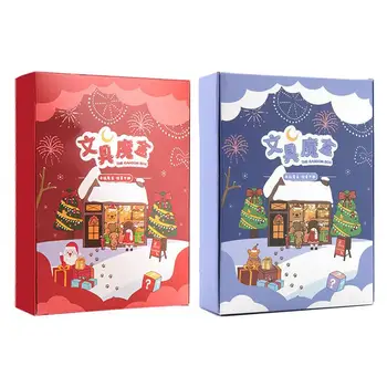 Tiskovine Gift Box Set Božič Šoli Pisarniške Potrebšcine Komplet Božične Nogavice Goodie Vrečke Stuffer Polnila Zabavno Počitnice Stranka