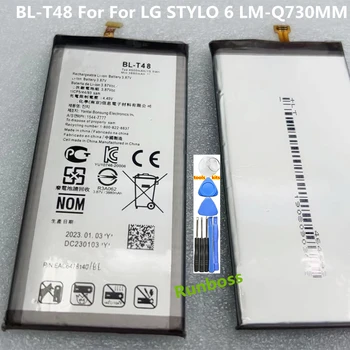 Visoka Kakovost 4000 mah Baterija BL-T48 Za LG STYLO 6 LM-Q730MM BLT48 Mobilni Telefon Batteria