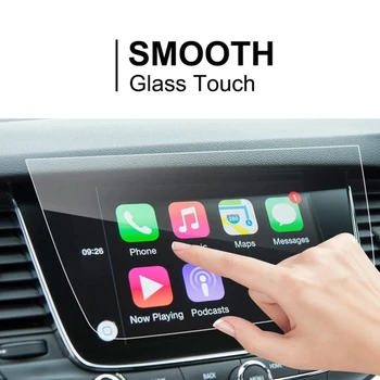 Za Astra K/Vauxhall Astra K 2018 Avtomobilsko Navigacijo, Kaljeno Steklo Zaslona Varstvo Film Auto Notranje zadeve Anti-scratch Film Pribor