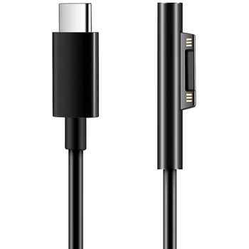 Za Površinsko Priključite Na USB C napajalni Kabel Združljiv Za Surface Pro 3/4/5/6/7, Površina Prenosnika 3/2/1,Površina Pojdi