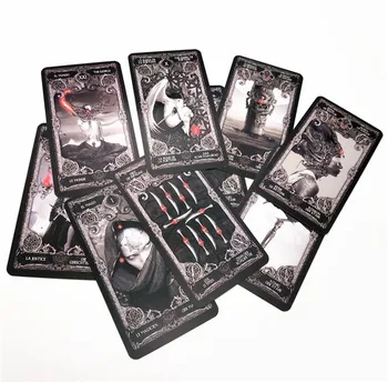 Čarobno Temno tarot Tarot Čarobno Branje Usode Tarot kartami Za Osebno Uporabo Igre 78 kart